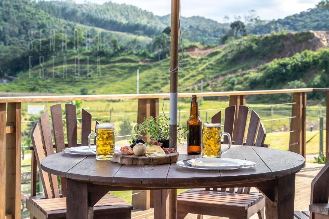 Villas Mornas Espaco De Eventos E Hospedagem Boutique Aguas Mornas Luaran gambar