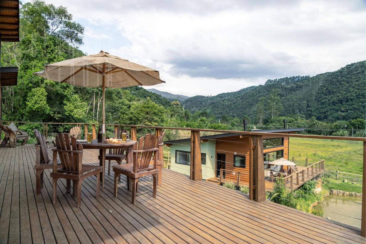Villas Mornas Espaco De Eventos E Hospedagem Boutique Aguas Mornas Luaran gambar