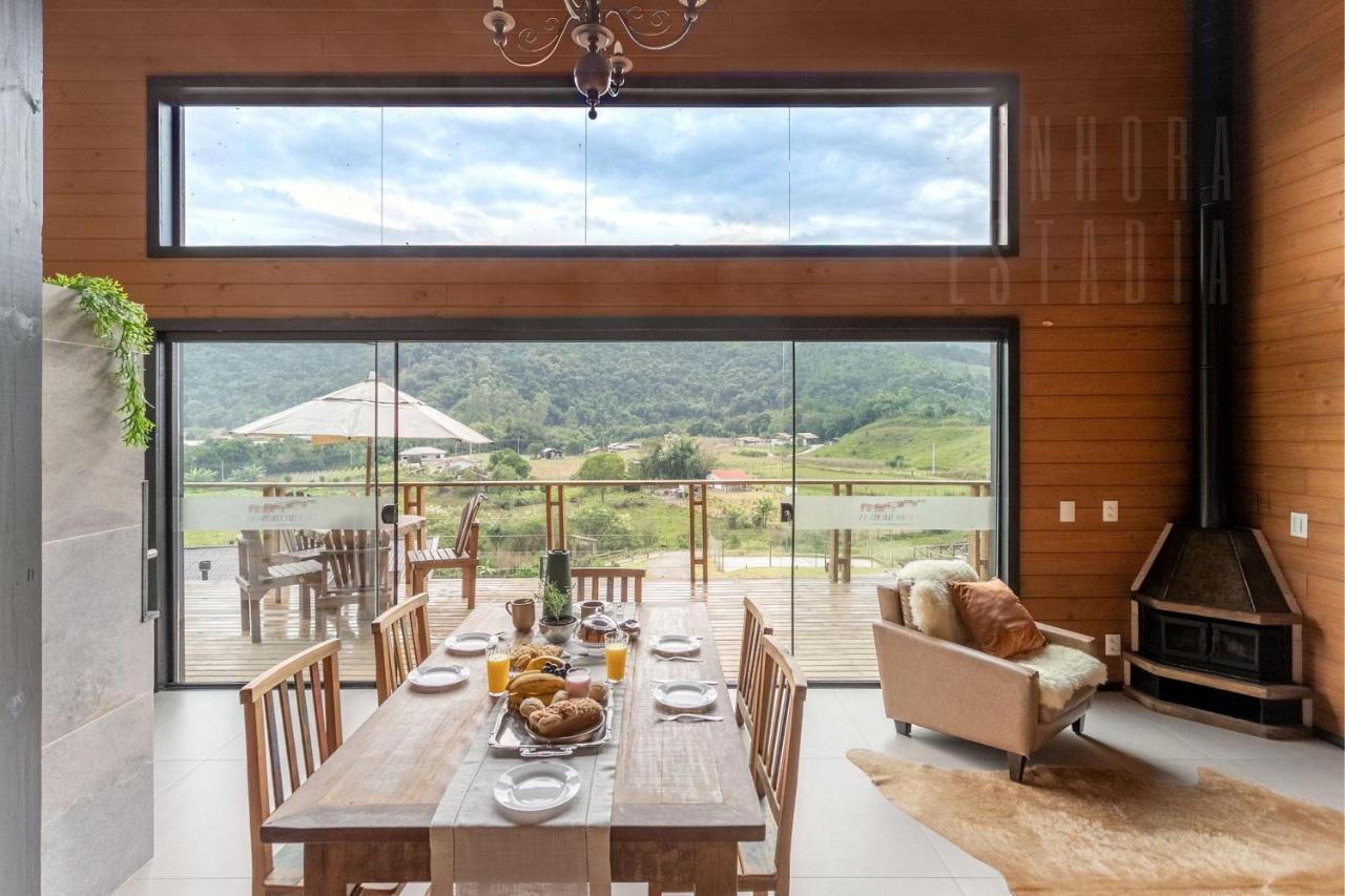 Villas Mornas Espaco De Eventos E Hospedagem Boutique Aguas Mornas Luaran gambar