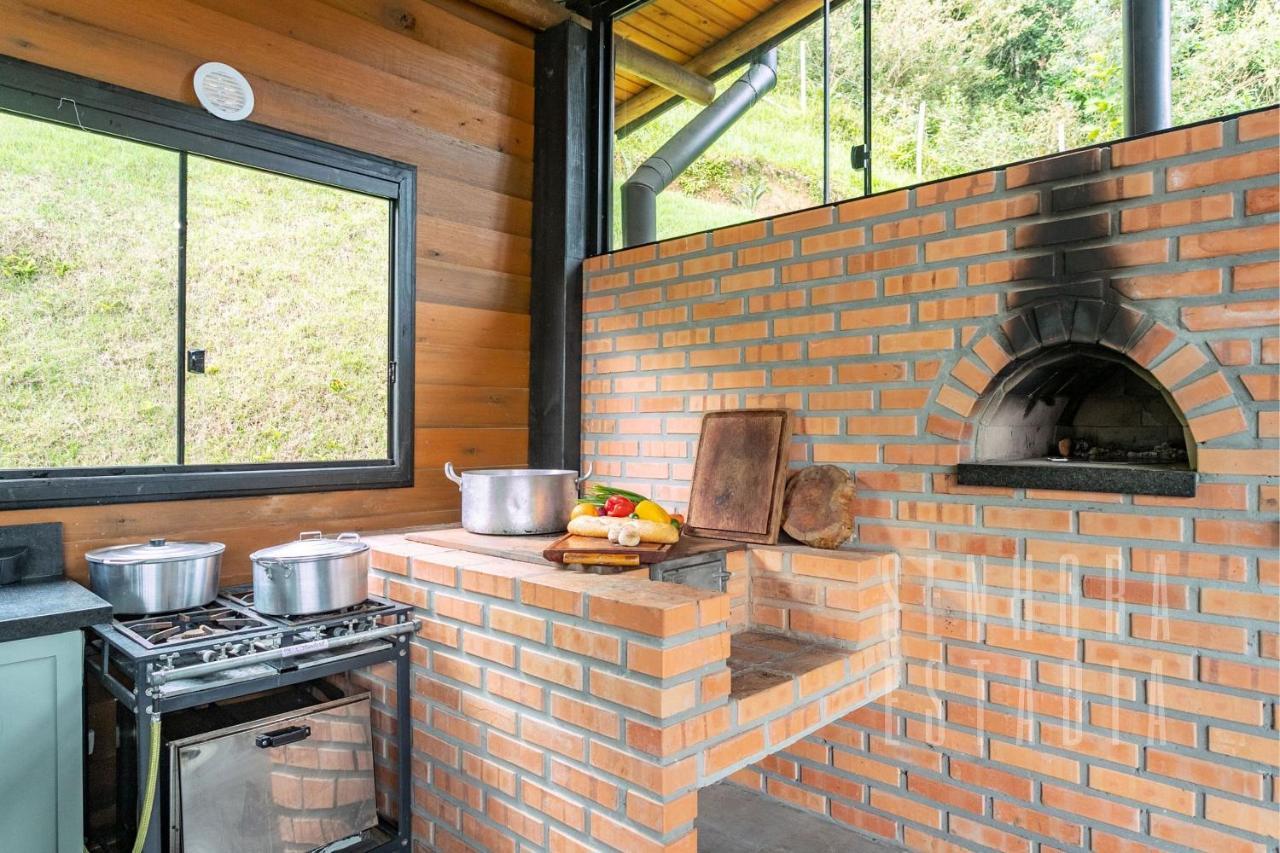 Villas Mornas Espaco De Eventos E Hospedagem Boutique Aguas Mornas Luaran gambar