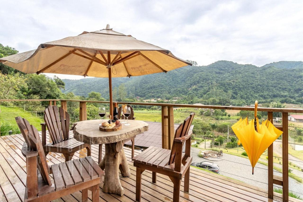 Villas Mornas Espaco De Eventos E Hospedagem Boutique Aguas Mornas Luaran gambar